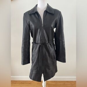 Pelle Studio Black Leather Jacket size small